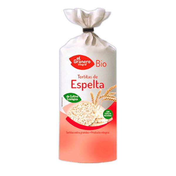 Tortitas de Espelta ecológica marca El Granero Integral