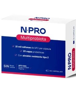 foto de estudio de Npro Multiprobiota 30 capsulas